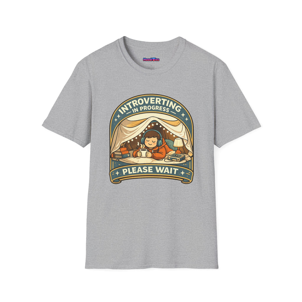 "Introverting In Progress, Please Wait" T-Shirt