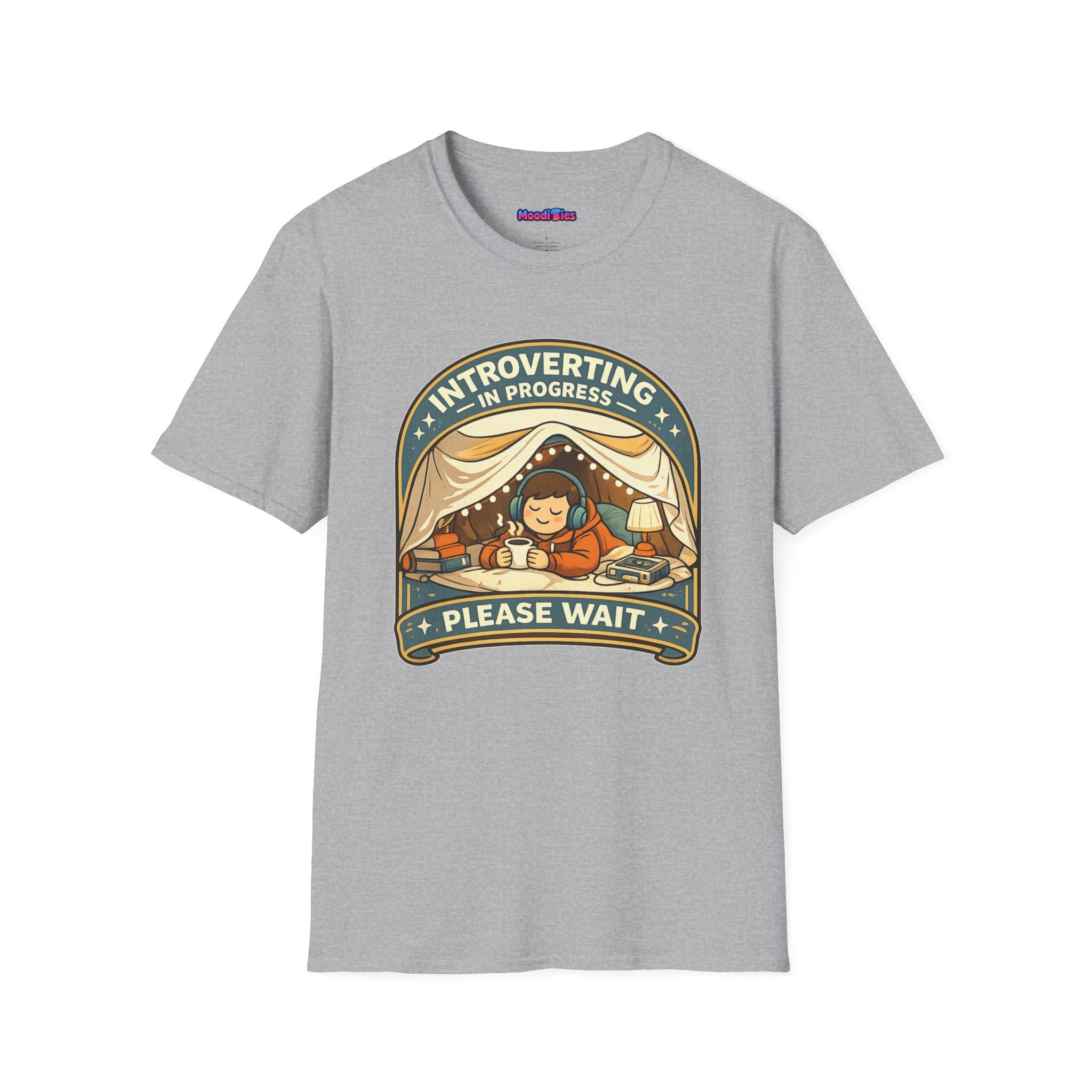 "Introverting In Progress, Please Wait" T-Shirt