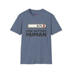 "Low Battery Human" T-Shirt