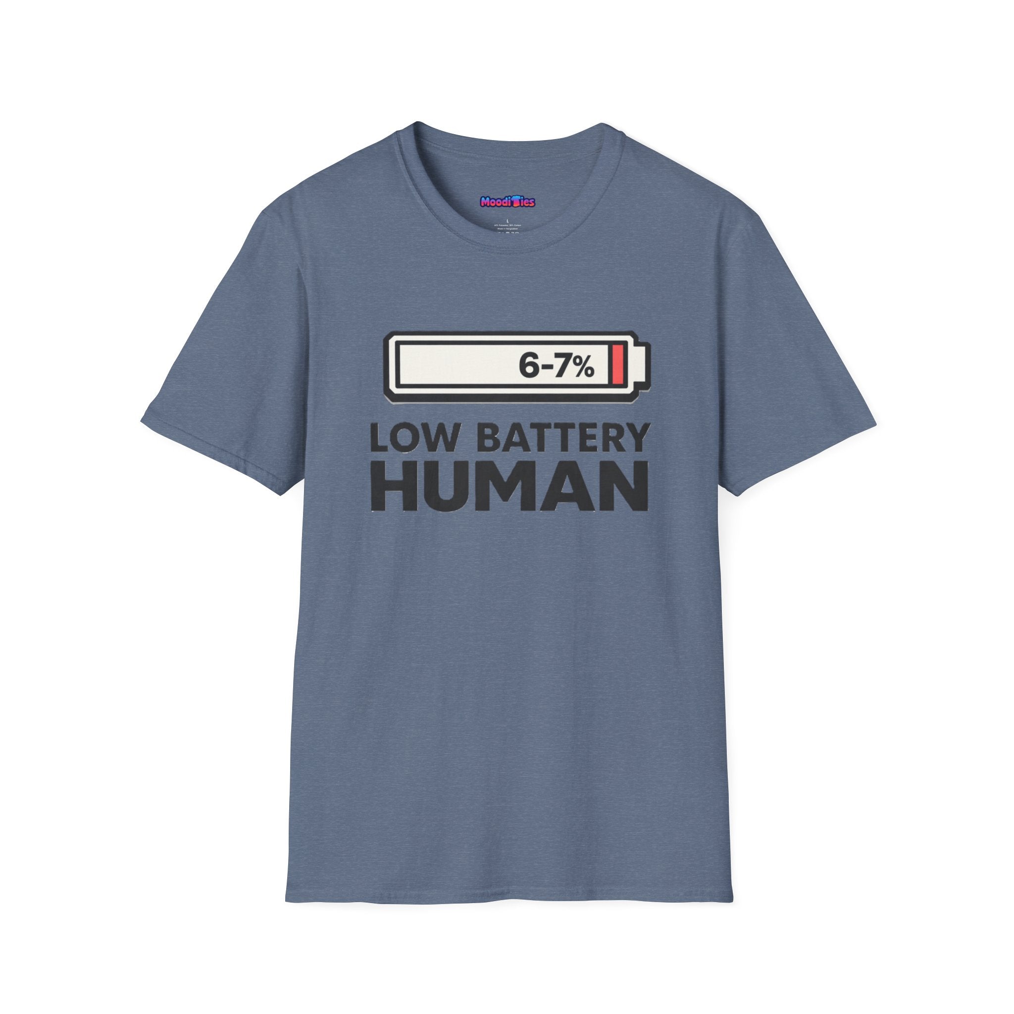 "Low Battery Human" T-Shirt