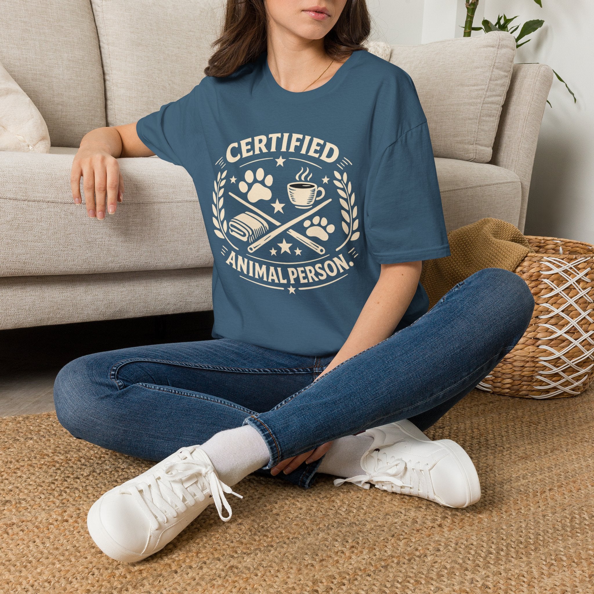 “Certified Animal Person” T-Shirt