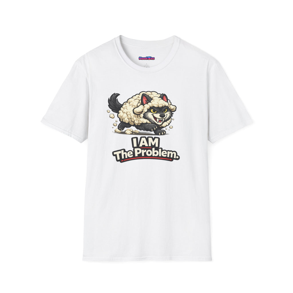 "I AM The Problem" Wolf in Sheep's Clothing T-Shirt