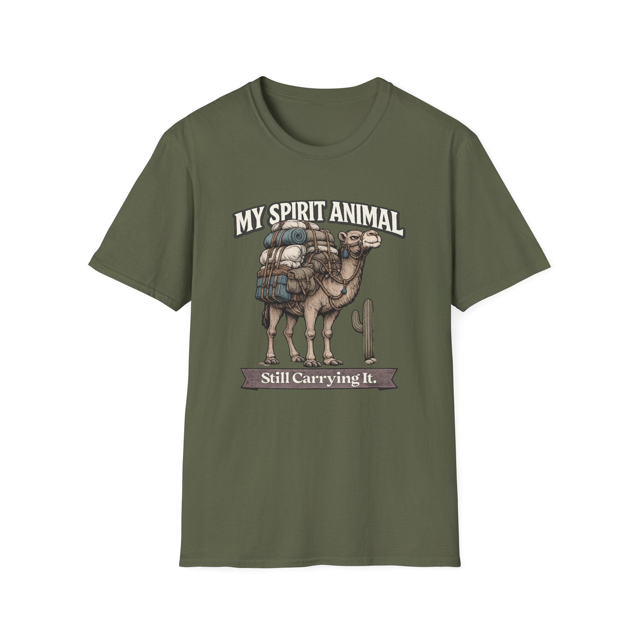 "My Spirit Animal: Camel (Still Carrying It)" T-Shirt