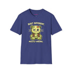 "Built Different, Mostly Wrong" Patchwork Teddy T-Shirt
