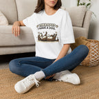 "Therapy? I Have a Dog" T-Shirt — Cute Dog Lover Graphic Tee