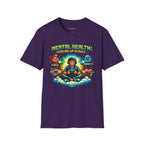"Mental Health: Leveling Up Slowly" Retro Gamer T-Shirt