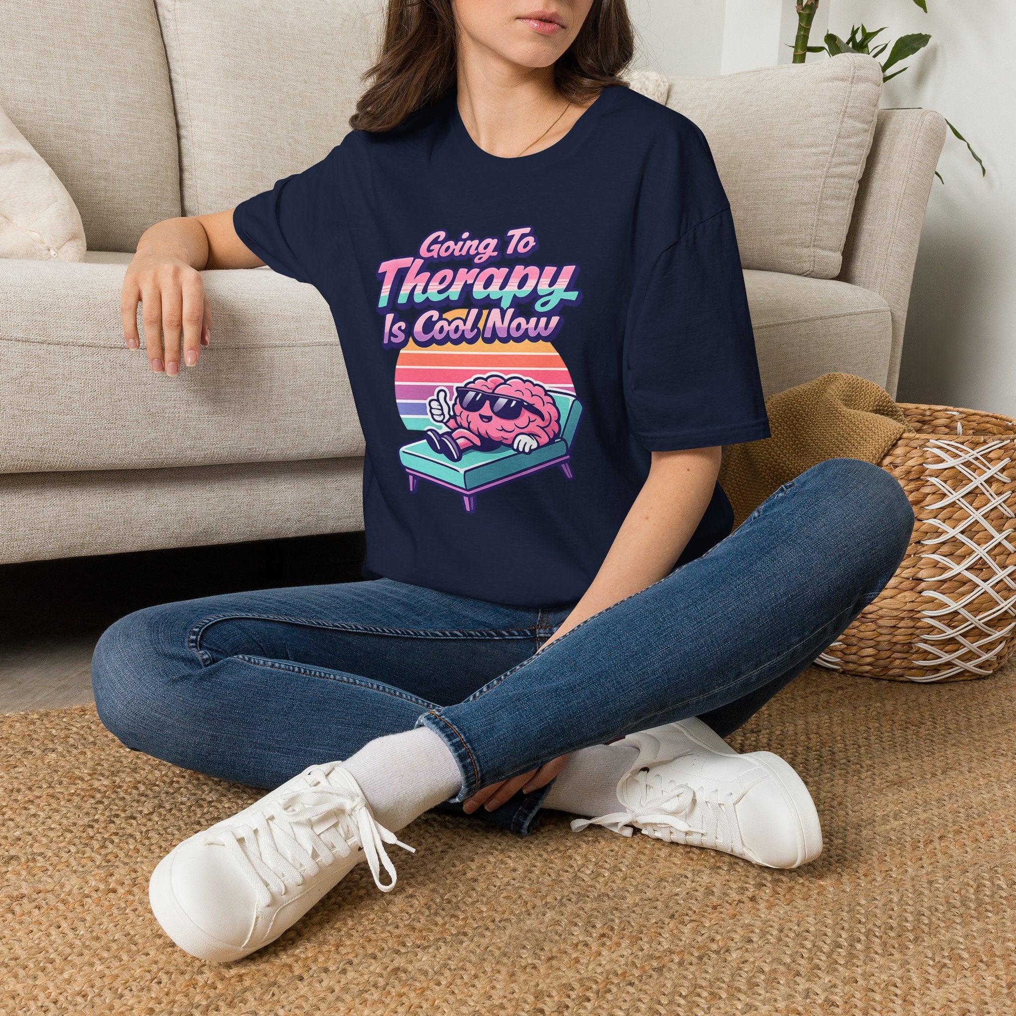 "Going to Therapy Is Cool Now" T-Shirt