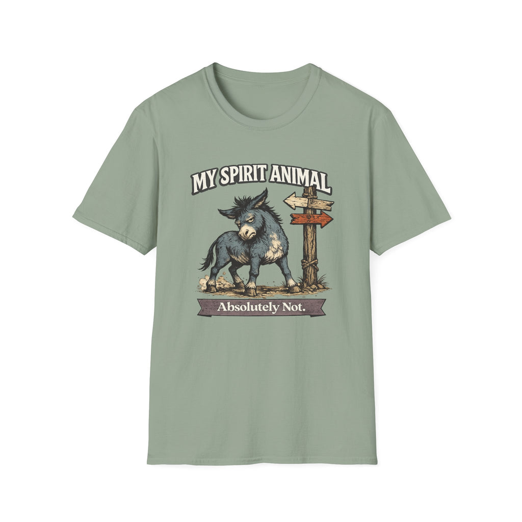 "My Spirit Animal: Mule (Absolutely Not)" T-Shirt