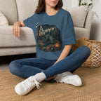 Camping Anxiety Thought Bubble T-Shirt