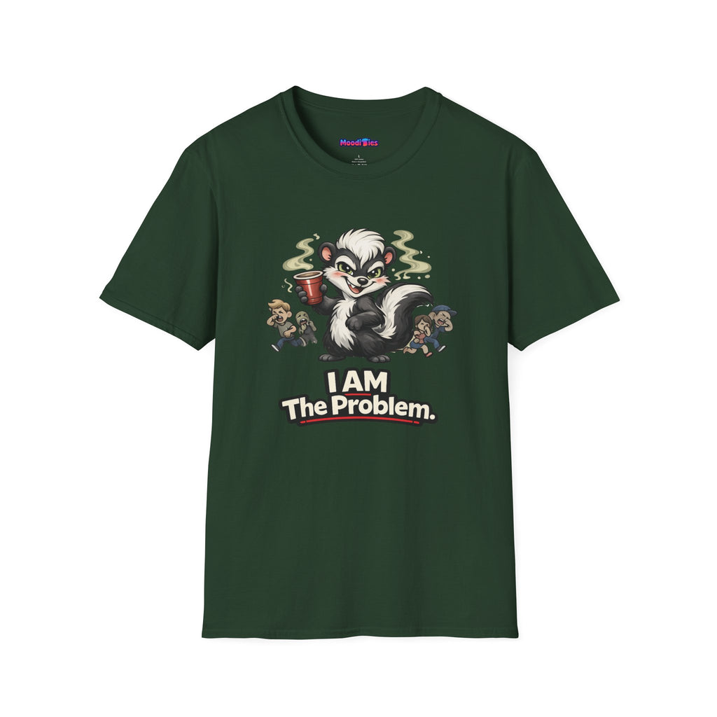 "I AM The Problem" Skunk at the Party T-Shirt