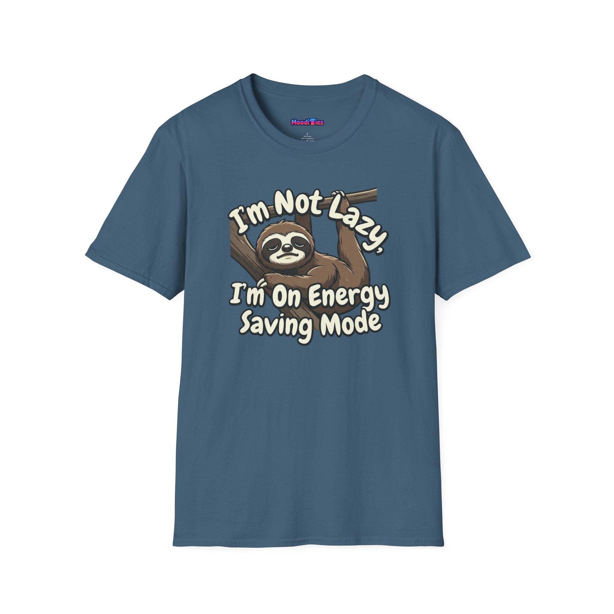 "I'm Not Lazy, I'm On Energy Saving Mode" Sloth T-Shirt
