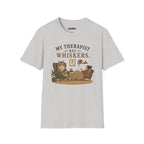 "My Therapist Has Whiskers." Therapy Cat T-Shirt