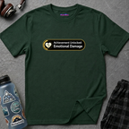 "Achievement Unlocked: Emotional Damage” Funny Graphic T-Shirt