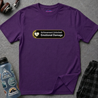 "Achievement Unlocked: Emotional Damage” Funny Graphic T-Shirt