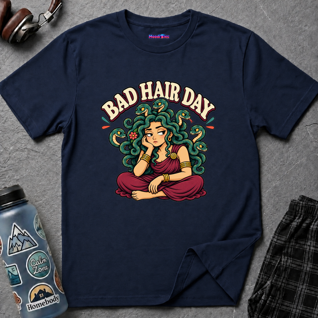 "Bad Hair Day" Medusa T-Shirt