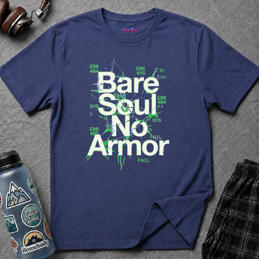 "Bare Soul, No Armor" T-Shirt