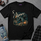 Camping Anxiety Thought Bubble T-Shirt