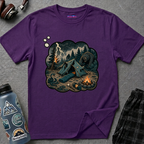 Camping Anxiety Thought Bubble T-Shirt