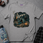 Camping Anxiety Thought Bubble T-Shirt