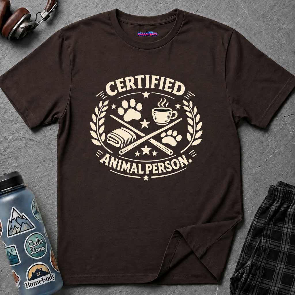 "Certified Animal Person" T-Shirt