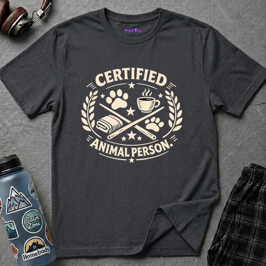 "Certified Animal Person" T-Shirt