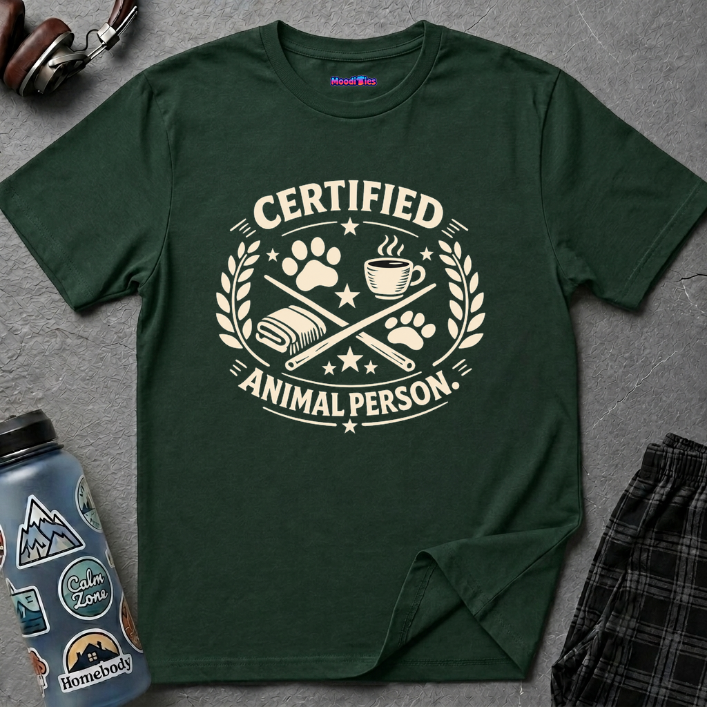 "Certified Animal Person" T-Shirt