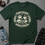 "Certified Animal Person" T-Shirt