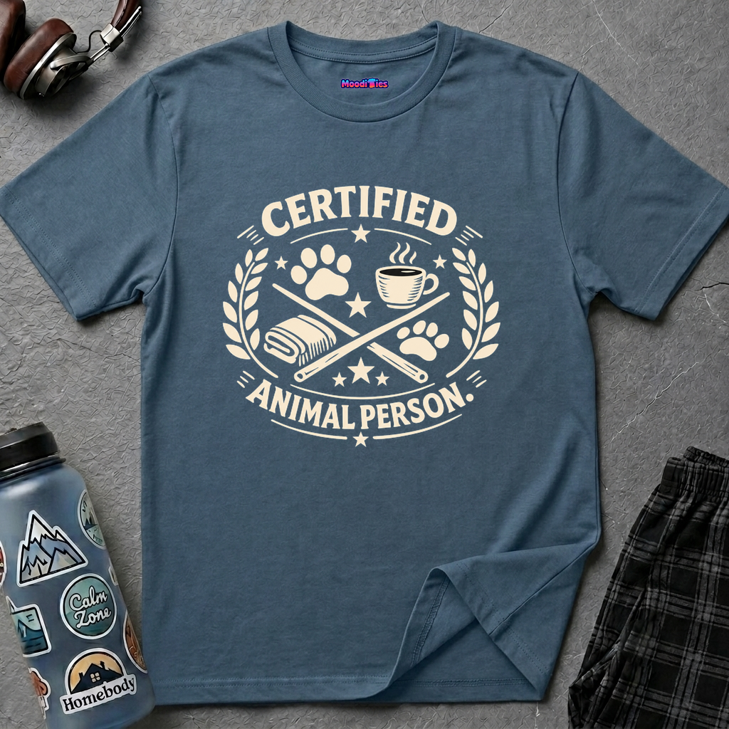 "Certified Animal Person" T-Shirt