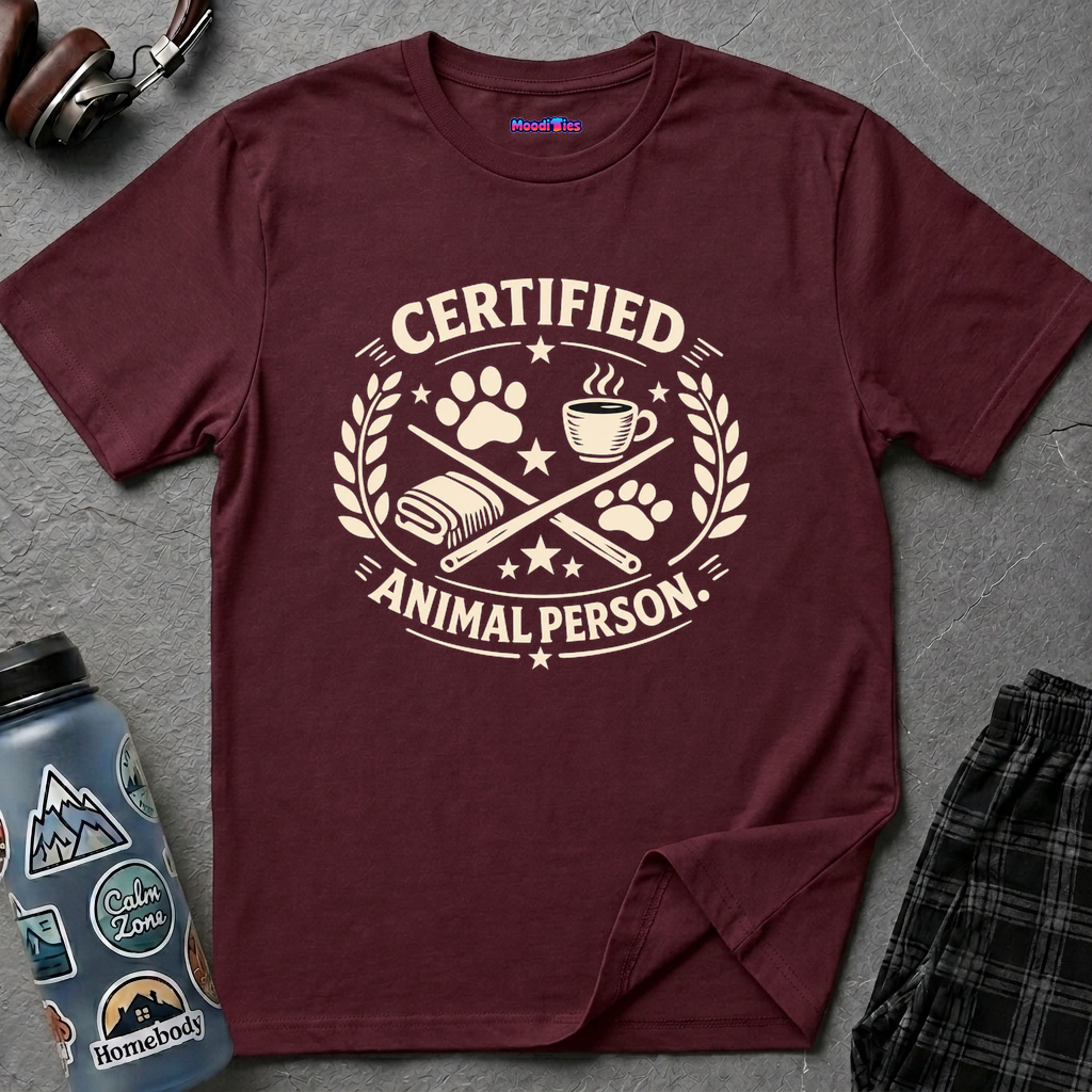 "Certified Animal Person" T-Shirt