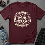 "Certified Animal Person" T-Shirt
