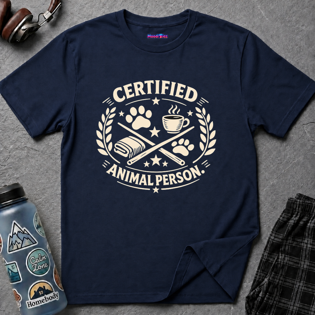 "Certified Animal Person" T-Shirt