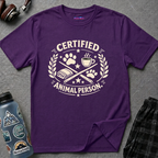 "Certified Animal Person" T-Shirt