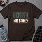 "Complicated, Not Broken" Maze Letters T‑Shirt