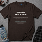 "Resting Peace Face" Definition T-Shirt