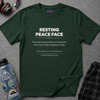 "Resting Peace Face" Definition T-Shirt