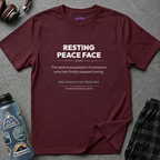 "Resting Peace Face" Definition T-Shirt