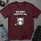 "Do Not Perceive Me" Shy Opossum T-Shirt