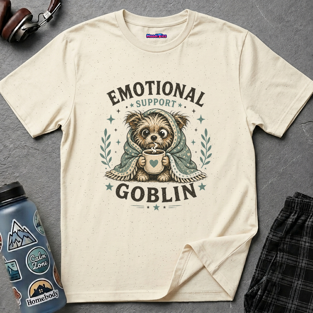 "Emotional Support Goblin" Adorable Dog T-Shirt