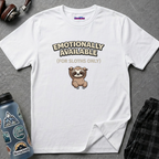 "Emotionally Available (For Sloths Only)" Cute Sloth T-Shirt