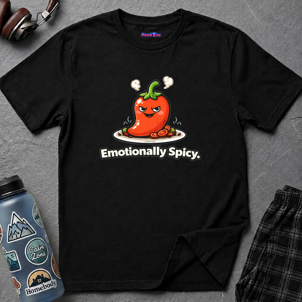 "Emotionally Spicy" Chili Pepper T-Shirt