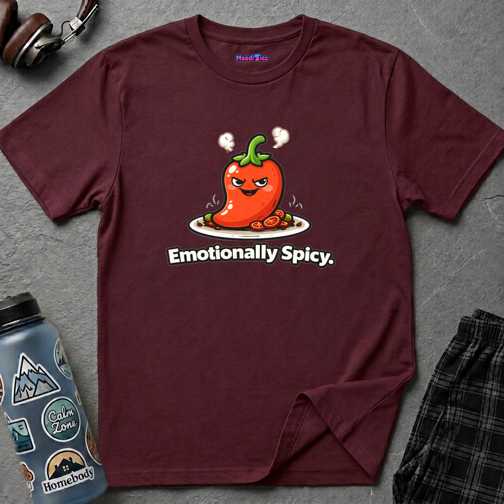 "Emotionally Spicy" Chili Pepper T-Shirt