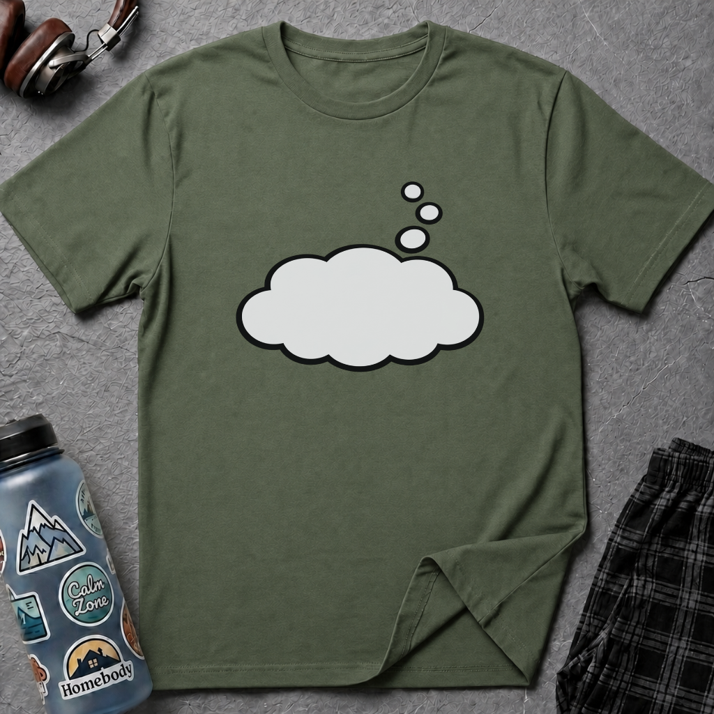 Empty Thought Bubble T‑Shirt