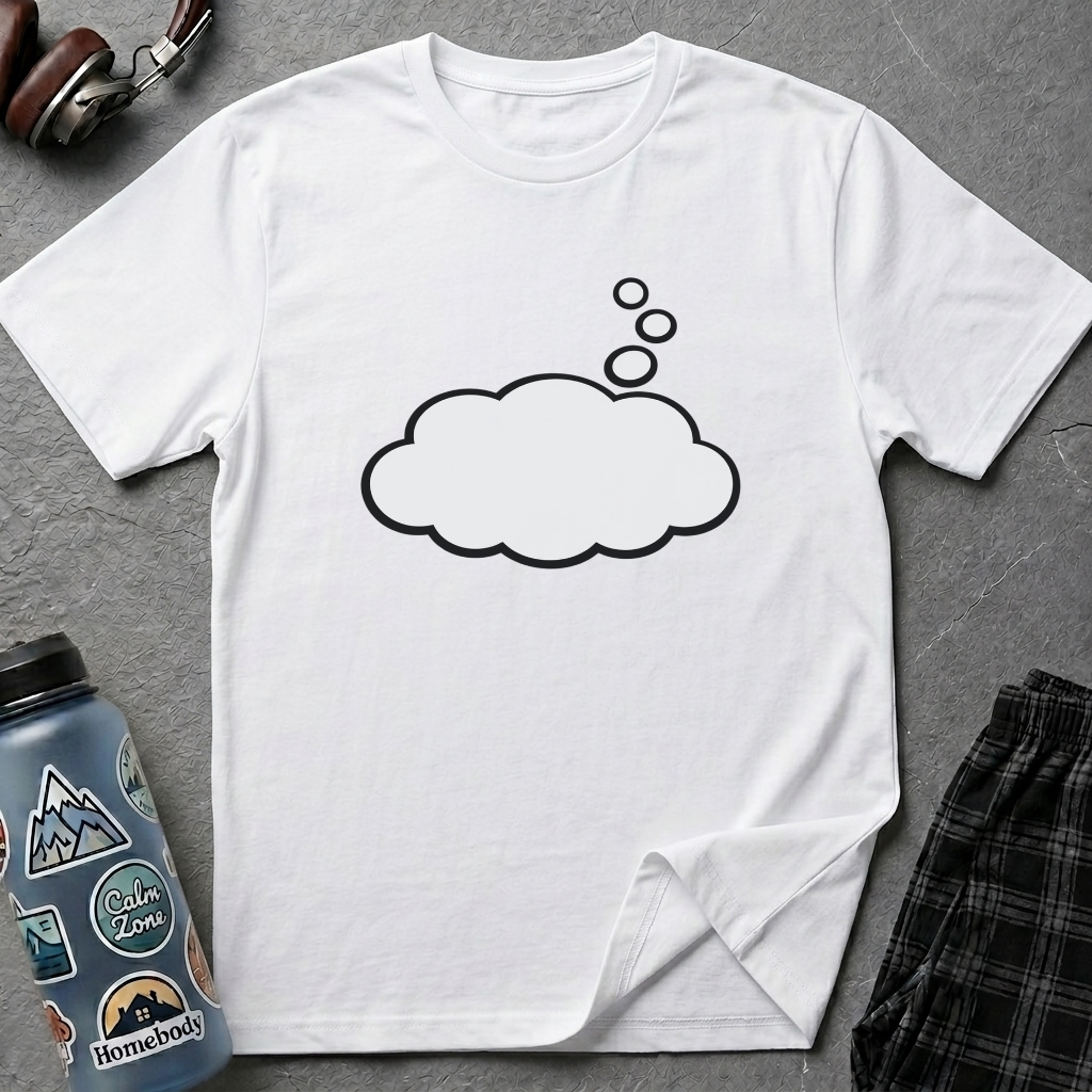Empty Thought Bubble T‑Shirt