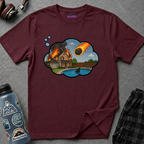 End of the World Anxiety Thought Bubble T-Shirt