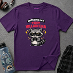 "Entering My Tiny Villain Era" Naughty Raccoon T-Shirt