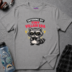"Entering My Tiny Villain Era" Naughty Raccoon T-Shirt
