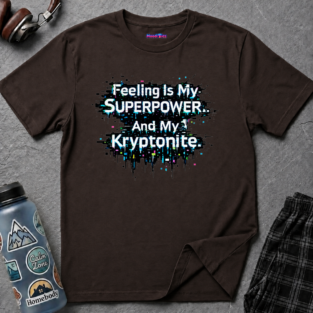 "Feeling Is My Superpower and My Kryptonite" T-Shirt