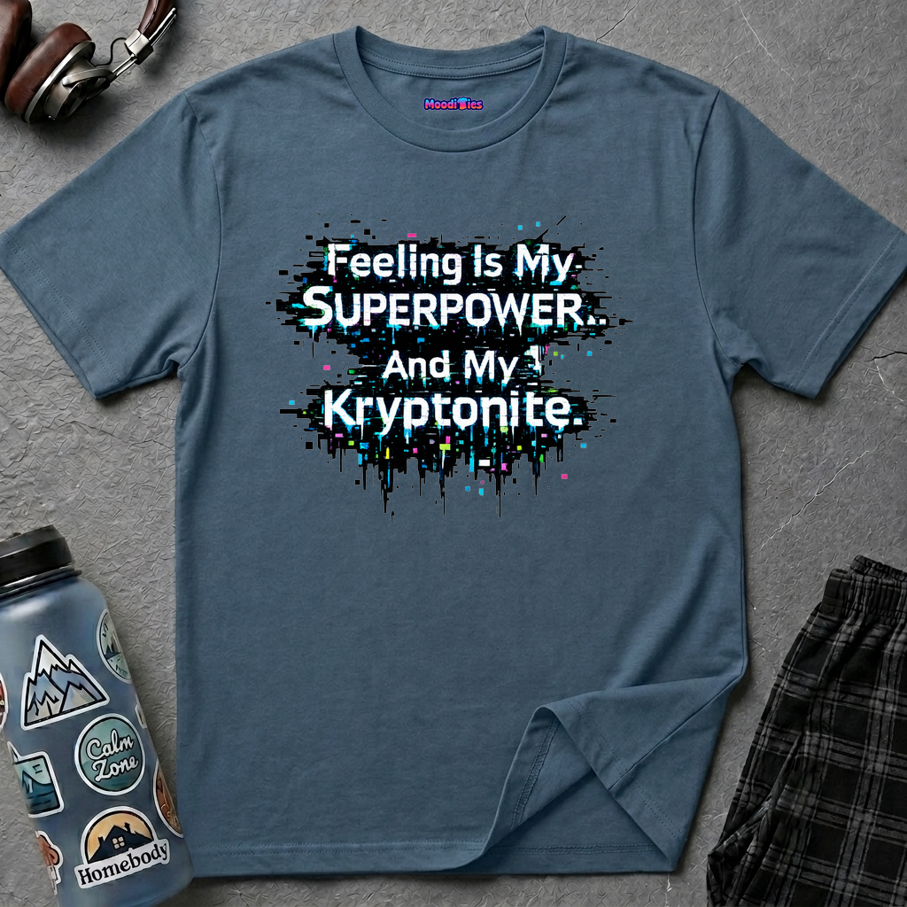 "Feeling Is My Superpower and My Kryptonite" T-Shirt