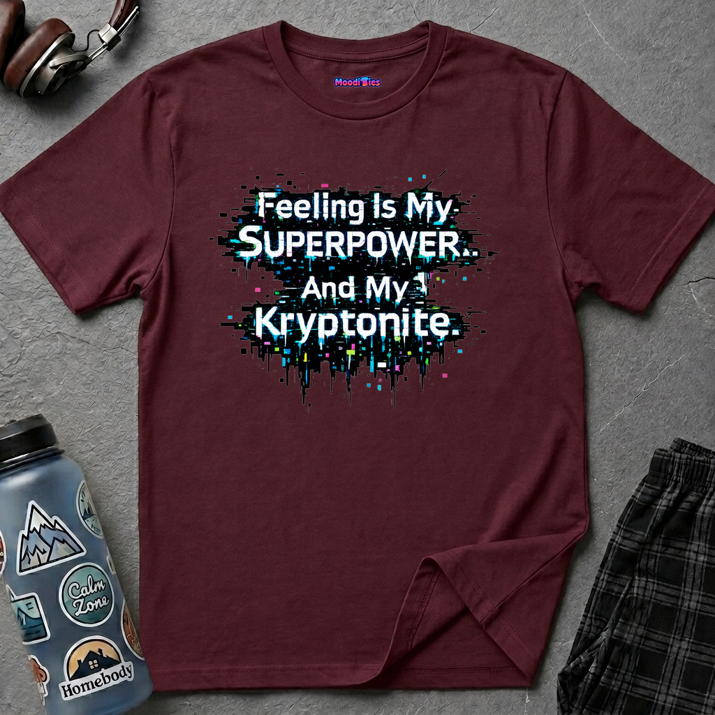"Feeling Is My Superpower and My Kryptonite" T-Shirt