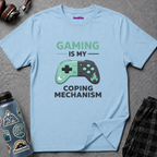 "Gaming Is My Coping Mechanism" Game Controller T-Shirt